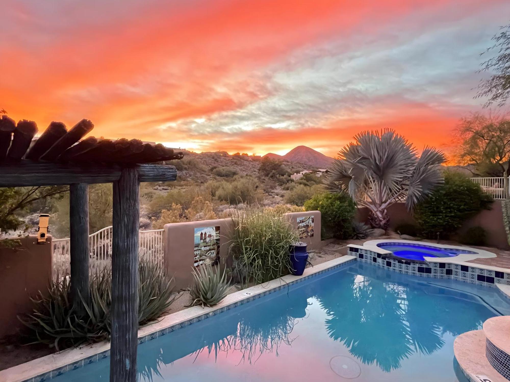 Las Colinas - Heated Pool - Spa - Southwest Living Villa Fountain Hills Exteriör bild