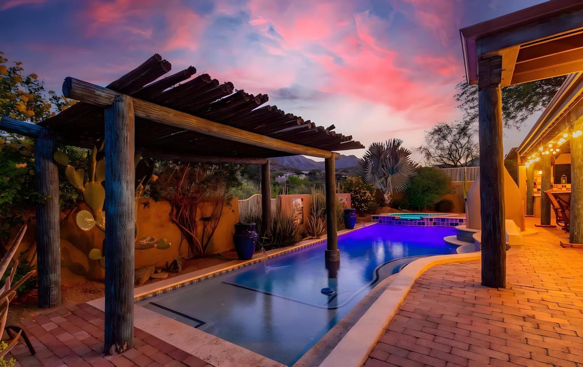 Las Colinas - Heated Pool - Spa - Southwest Living Villa Fountain Hills Exteriör bild